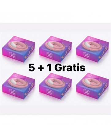 Pack 51 Mon Ami Succionador de Citoris y Estimulador 2 Motores Extensible USB