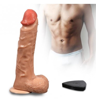 Vibrador y Rotador Realista Bronte 165 cm
