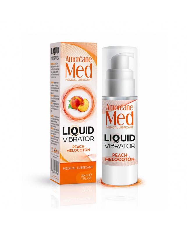Vibrador Liquido Sabor Melocoton 30 ml