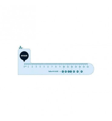 My Size Preservativos Naturales de Latex Talla 47 Caja de 3 Unidades