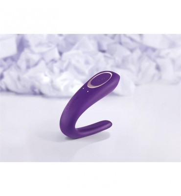 Satisfyer Vibrador para Parejas Partner Color Purpura
