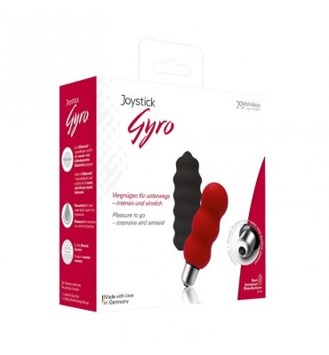 Joystick Micro Set Gyro Color Rojo y Negro