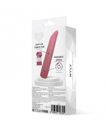 Nyly Estimulador Multi Velocidad Rosa