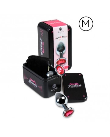 Plug Anal Talla M Fucsia