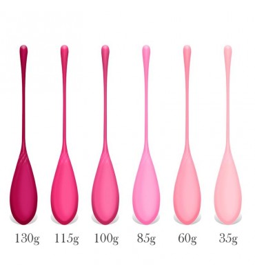 Adalet Kit 6 Bolas Kegel Silicona