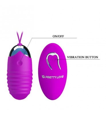 Huevo Vibrador Jessica USB Purpura