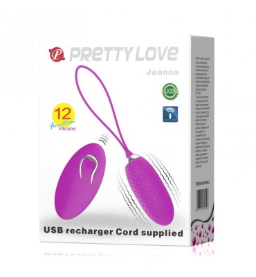 Huevo Vibrador Joanna USB Purpura