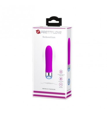 Vibrador Sebastian Silicona Purpura