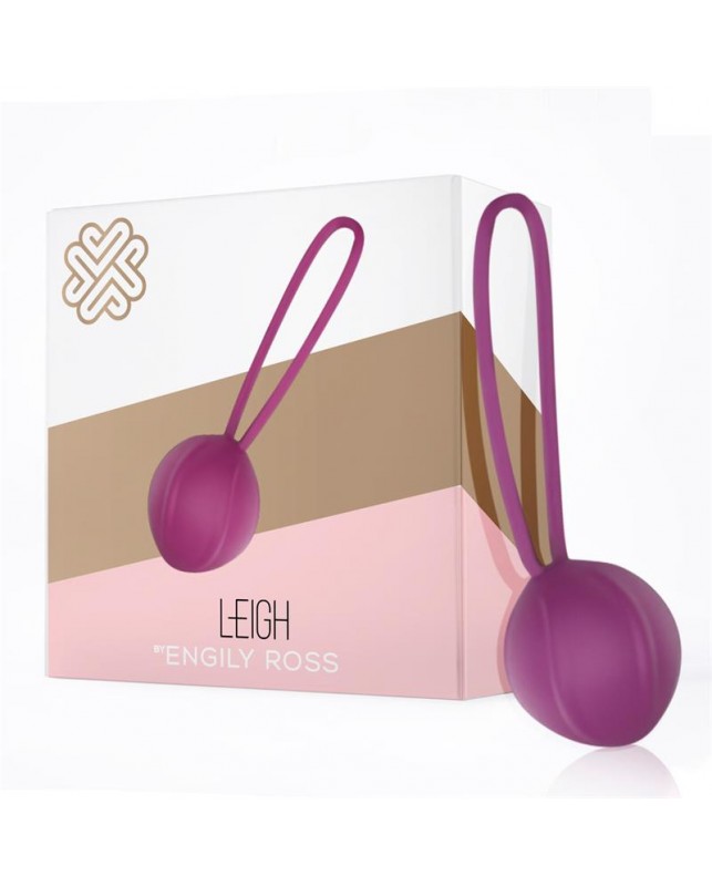 Leigh Bola Kegel Silicona Purpura