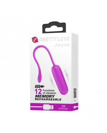 Huevo Vibrador Joyce Silicona USB