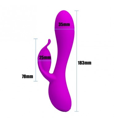 Pretty Love Vibrador Philip Color Purpura