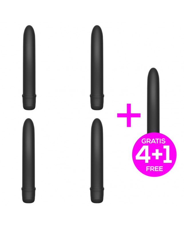 Pack 41 Raand Vibrador Multi Velocidad 18 cm Negro