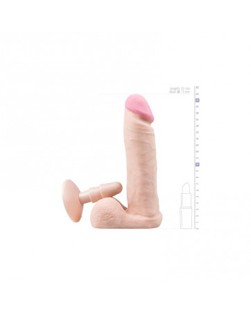 Dildo Realista Ultraskyn 21 cm Natural