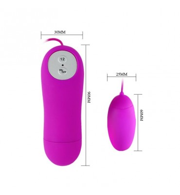 Pretty Love Huevo Vibrador Eunice Color Purpura