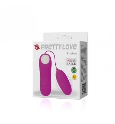 Pretty Love Huevo Vibrador Eunice Color Purpura