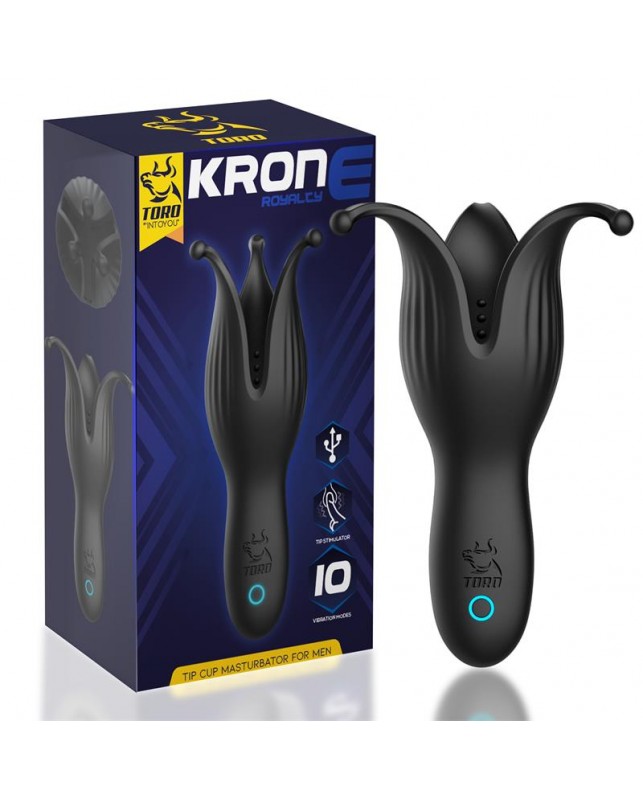 Krone Copa Masturbadora para el Pene Silicona USB