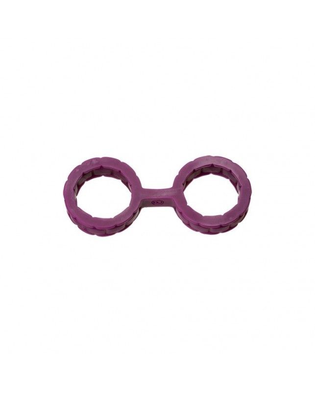 Esposas Japoneses para Bondage Silicona Premium Talla S Purpura