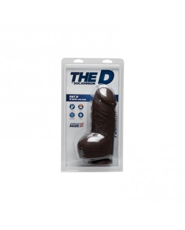 Dildo The Fat D 20 cm Dark