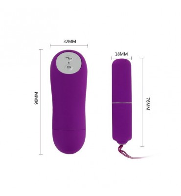 Baile Bala Vibradora Magic X20 Purpura