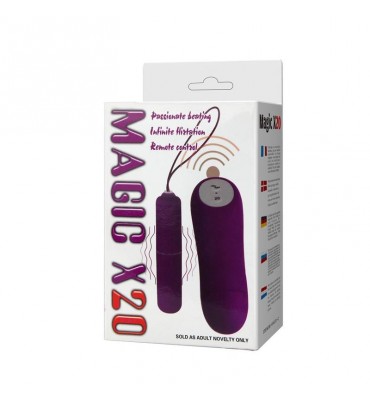 Baile Bala Vibradora Magic X20 Purpura