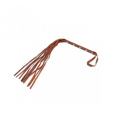 Flogger Cuero Marron 62cm