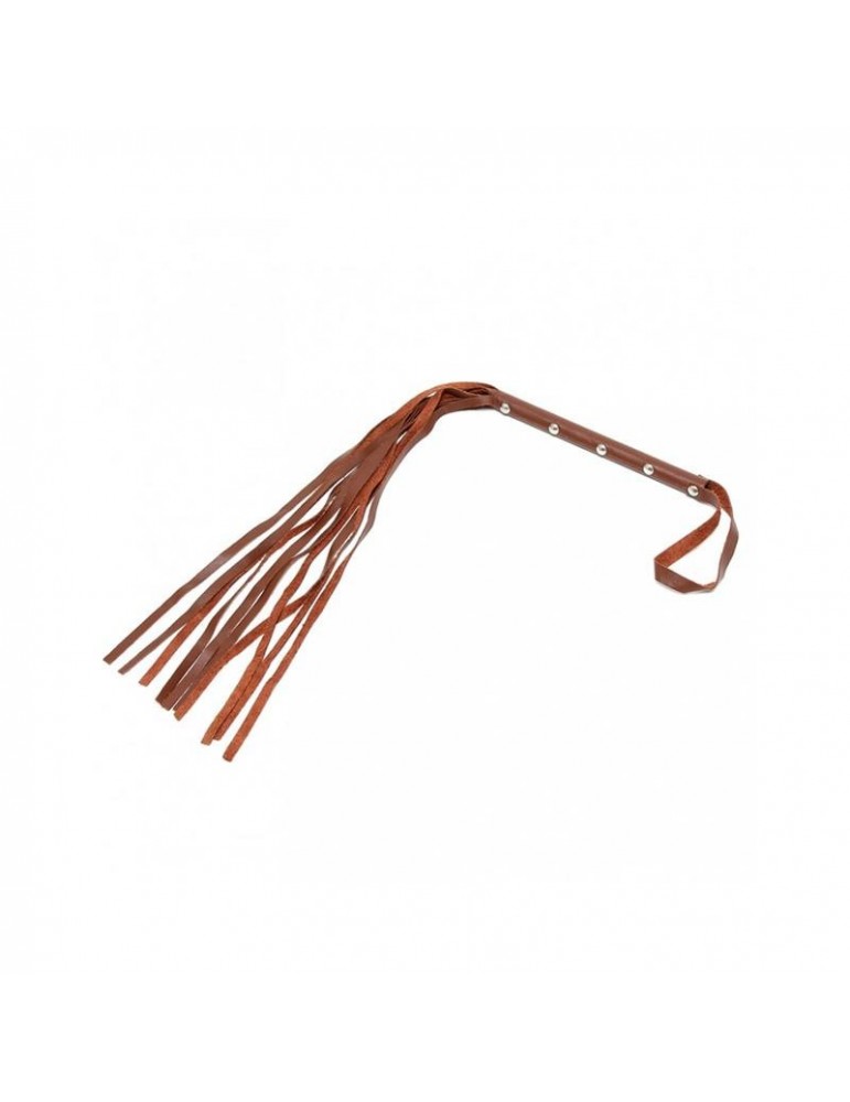 Flogger Cuero Marron 62cm