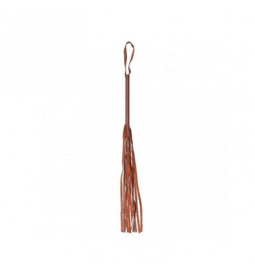 Flogger Cuero Marrón 62cm