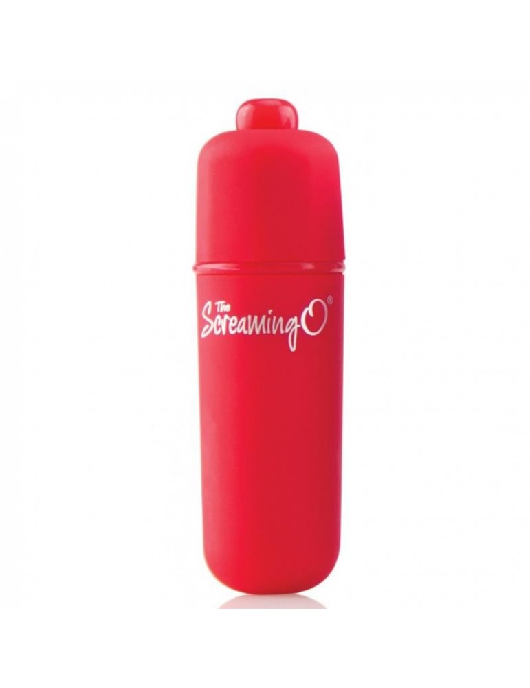 Bala de Tacto Suave 3 Velocidades Funcion Pulsacion Rojo