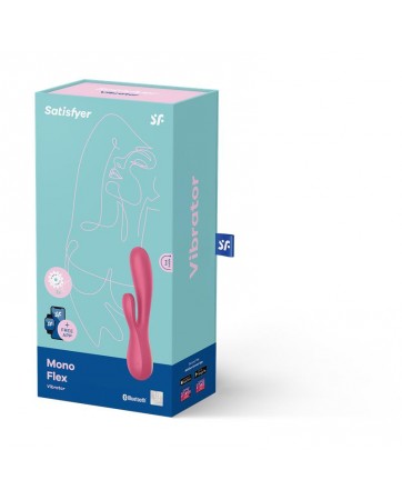 Mono Flex Vibrador con APP Rojo