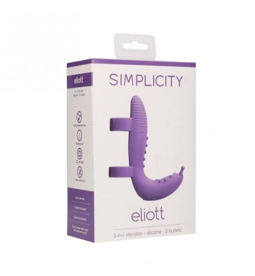 Set Extension Vibrador Eliott Purpura