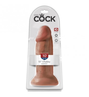 Dildo Chubby 10 Bronceado