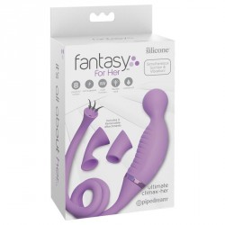 Vibrador y Succionados Silicona USB Climax Her