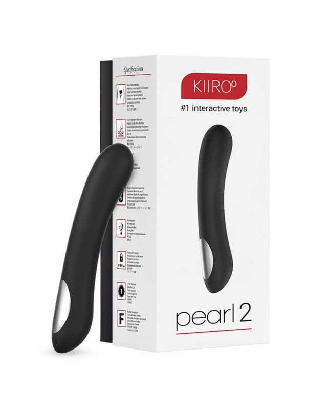 Pearl 2 Vibrador Interactivo Punto G Negro