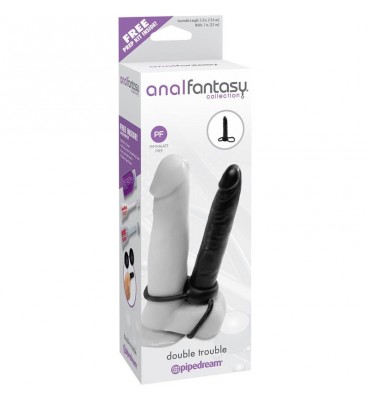 Anal Fantasy Collection Double Trouble Color Negro