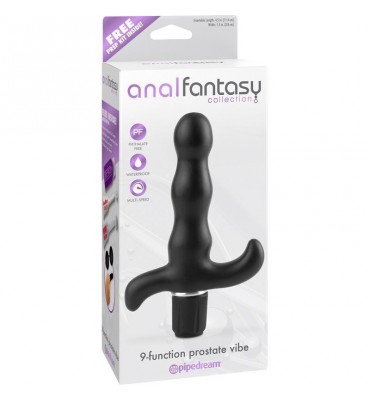 Anal Fantasy Collection Estimulador Prostata 9 Funciones Negro