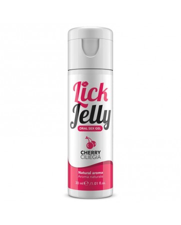 Lick Jelly Lubricante Comestible Base de Agua Cereza 50 ml
