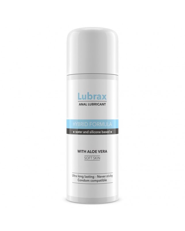 Lubrax Lubricante Anal Base Mixta Agua y Silicona 100 ml