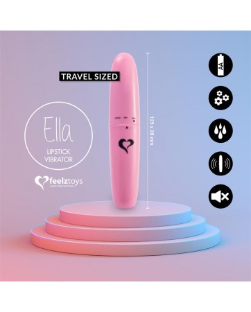 Ella Lipstick Vibrador Rosa