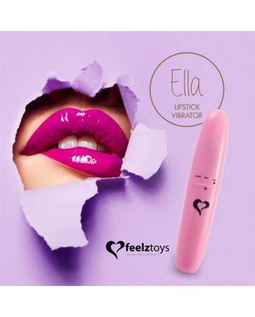 Ella Lipstick Vibrador Rosa