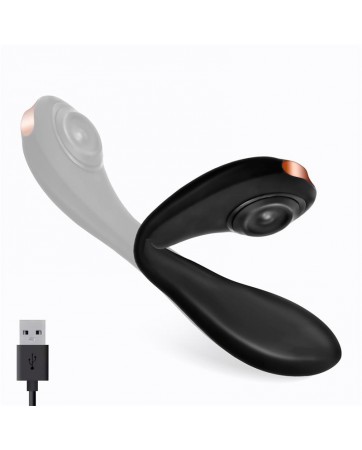 Pulsar Vibrador con Esqueleto Articulado Silicona USB