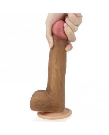 Dildo Nature 85 Silicona Liquida Marron