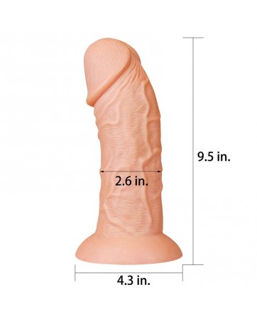 Dildo King 9.5 Natural