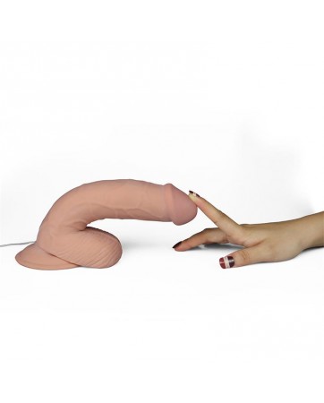 Dildo The Ultra Soft Dude con Vibracion 88 Natural