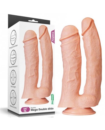 Dildo Doble King 12 Natural