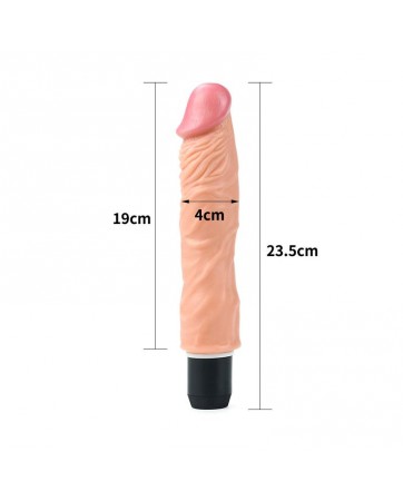 Dildo Flexi 95 con Vibracion Natural