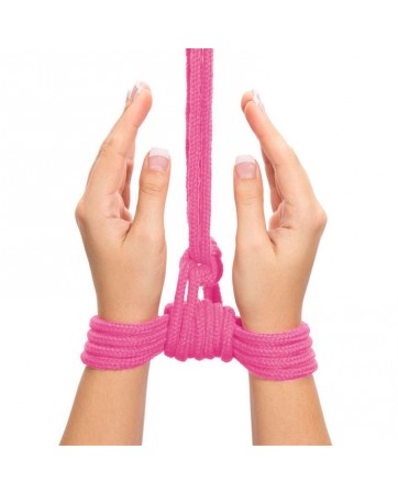 Cuerda Bondage Suave Rosa