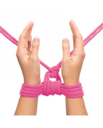 Cuerda Bondage Suave Rosa