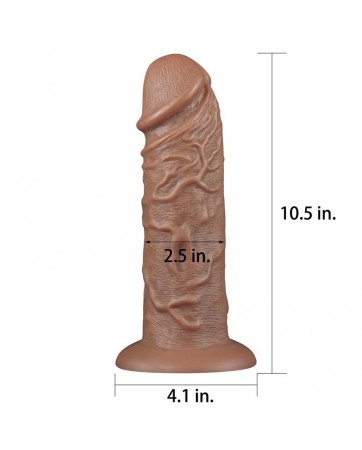 Dildo King 105 Marron