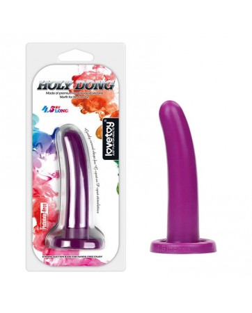 Estimulador Holy Dong 45 Silicona Liquida Purpura