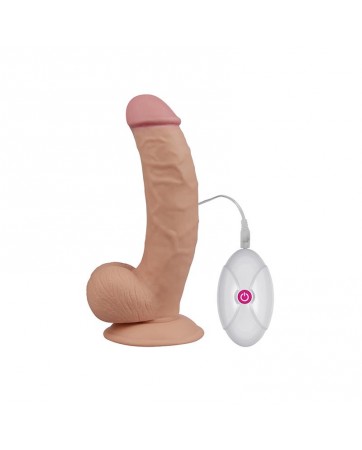 Dildo The Ultra Soft Dude con Vibracion 75 Natural